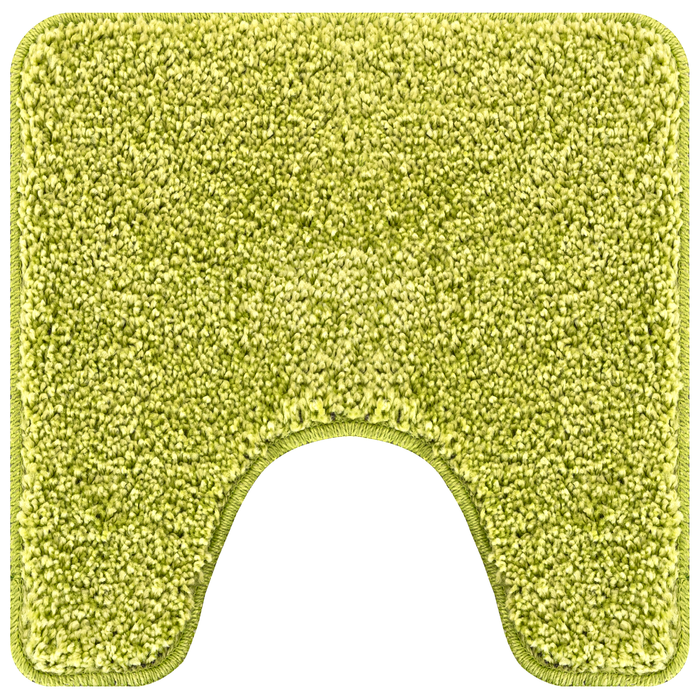 Tappetino da bagno U-Shaped Verde 50x50 cm Polipropilene Antiscivolo