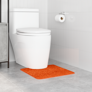 Tappetino da bagno U-Shaped Grigio scuro 50x50 cm in Polipropilene Antiscivolo