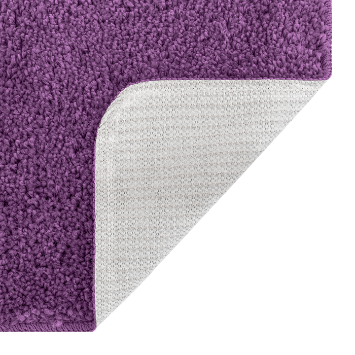 Tappetino da bagno U-Shaped Viola 50x50 cm Polipropilene Antiscivolo