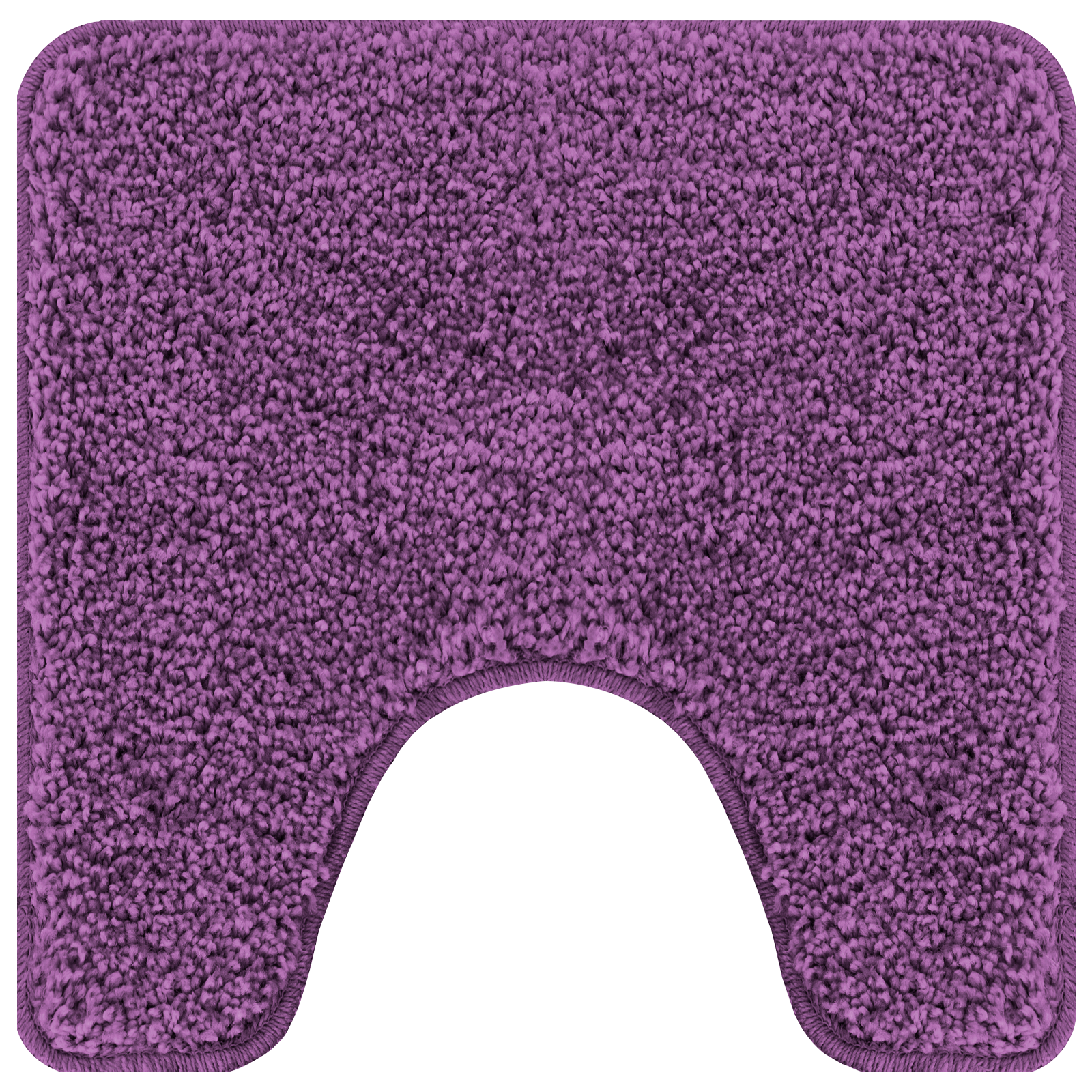 Tappetino da bagno U-Shaped Viola 50x50 cm Polipropilene Antiscivolo