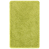 Tappetino da bagno rettangolare verde 50x80 cm in polipropilene antiscivolo