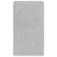 Tappetino da bagno rettangolare grigio 70x120 cm in polipropilene antiscivolo