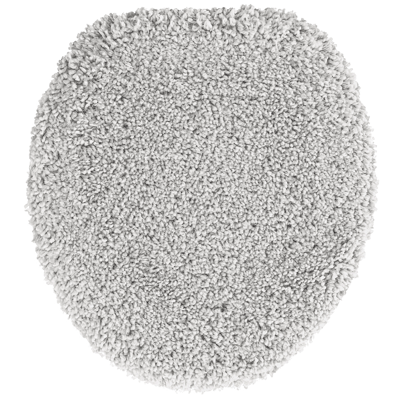 Set di tappetini da bagno 3 pezzi grigi in polipropilene antiscivolo