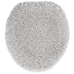 Set di tappetini da bagno 3 pezzi grigi in polipropilene antiscivolo