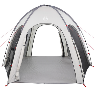 Tenda da Piscina Grigia 366x305 cm Impermeabile