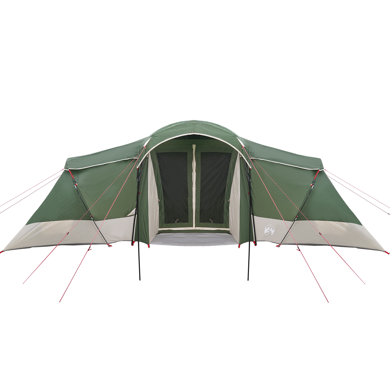 Tenda Familiare  con Finestre a Cupola Verde per 6 Persone Impermeabile