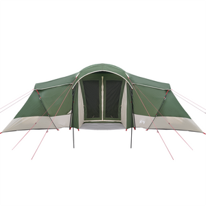 Tenda Familiare  con Finestre a Cupola Verde per 6 Persone Impermeabile