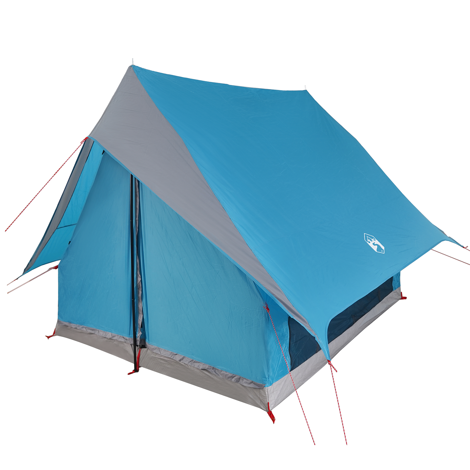 Tenda da Campeggio A-Frame per 3 Persone Blu Impermeabile