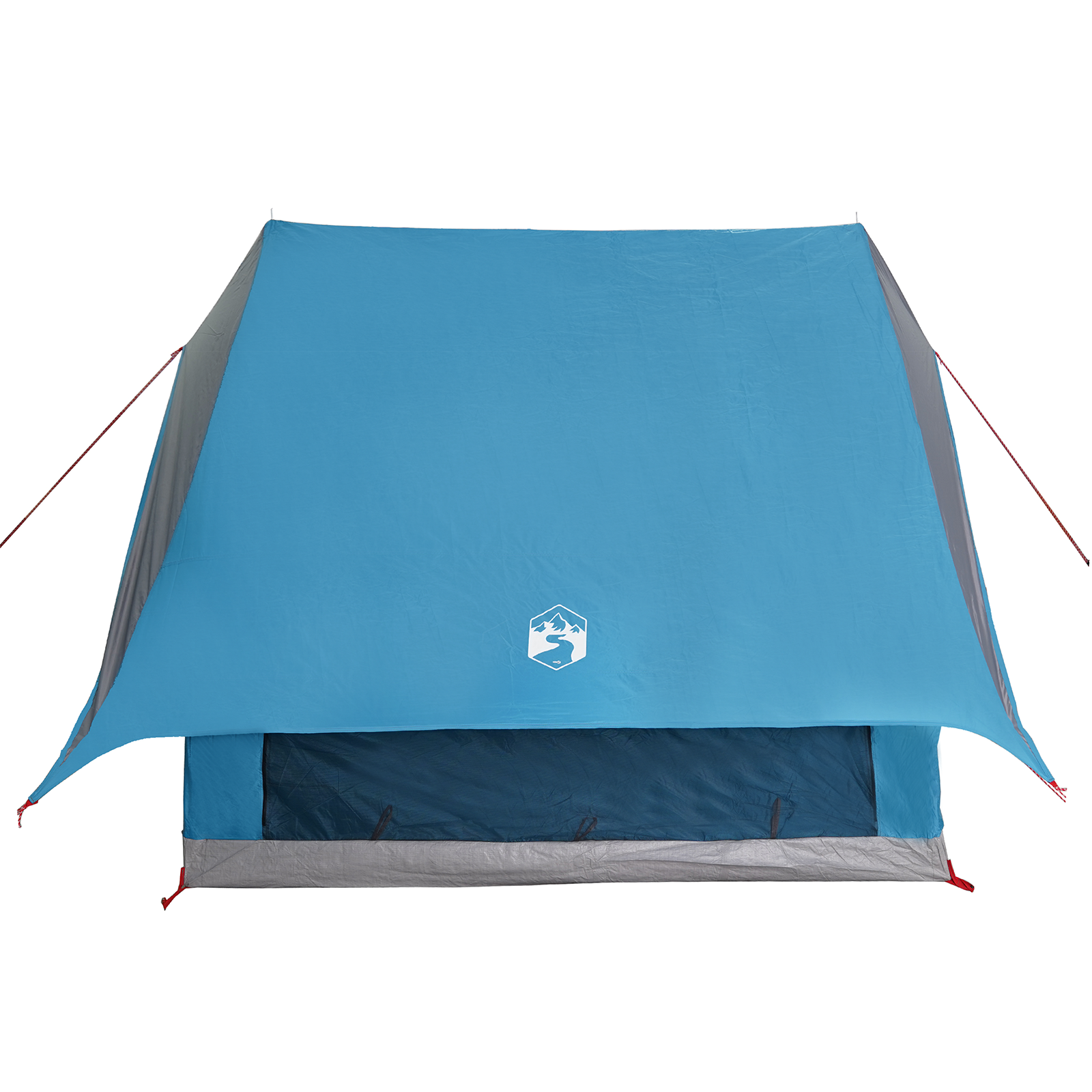 Tenda da Campeggio A-Frame per 3 Persone Blu Impermeabile