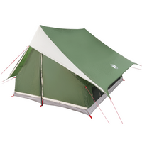 Tenda da Campeggio A-Frame 5 Persone Verde Impermeabile