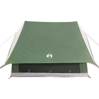 Tenda da Campeggio A-Frame 5 Persone Verde Impermeabile
