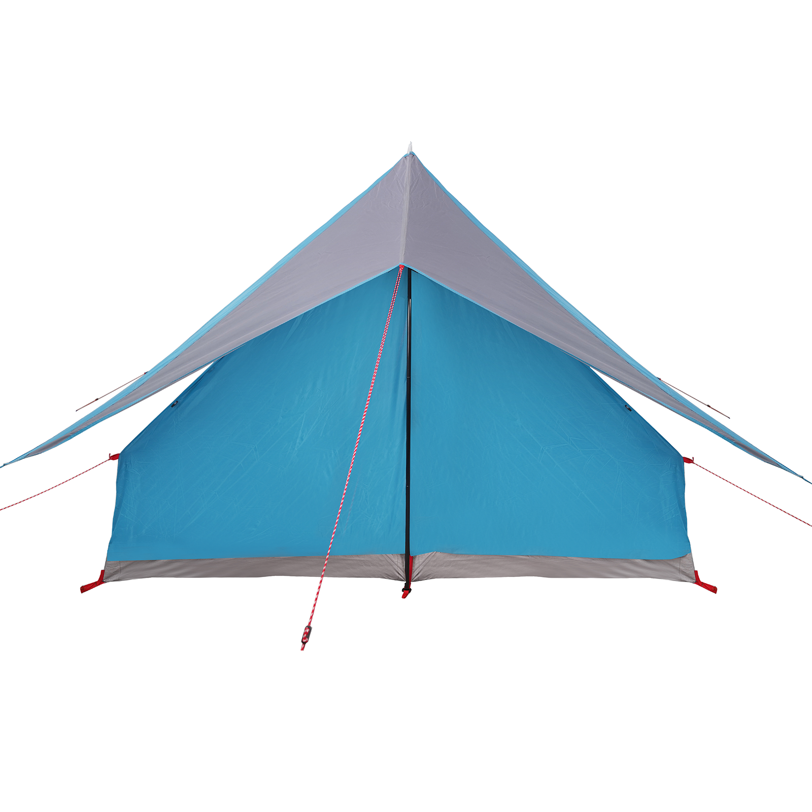 Tenda da Campeggio A-Frame 5 Persone Blu Impermeabile