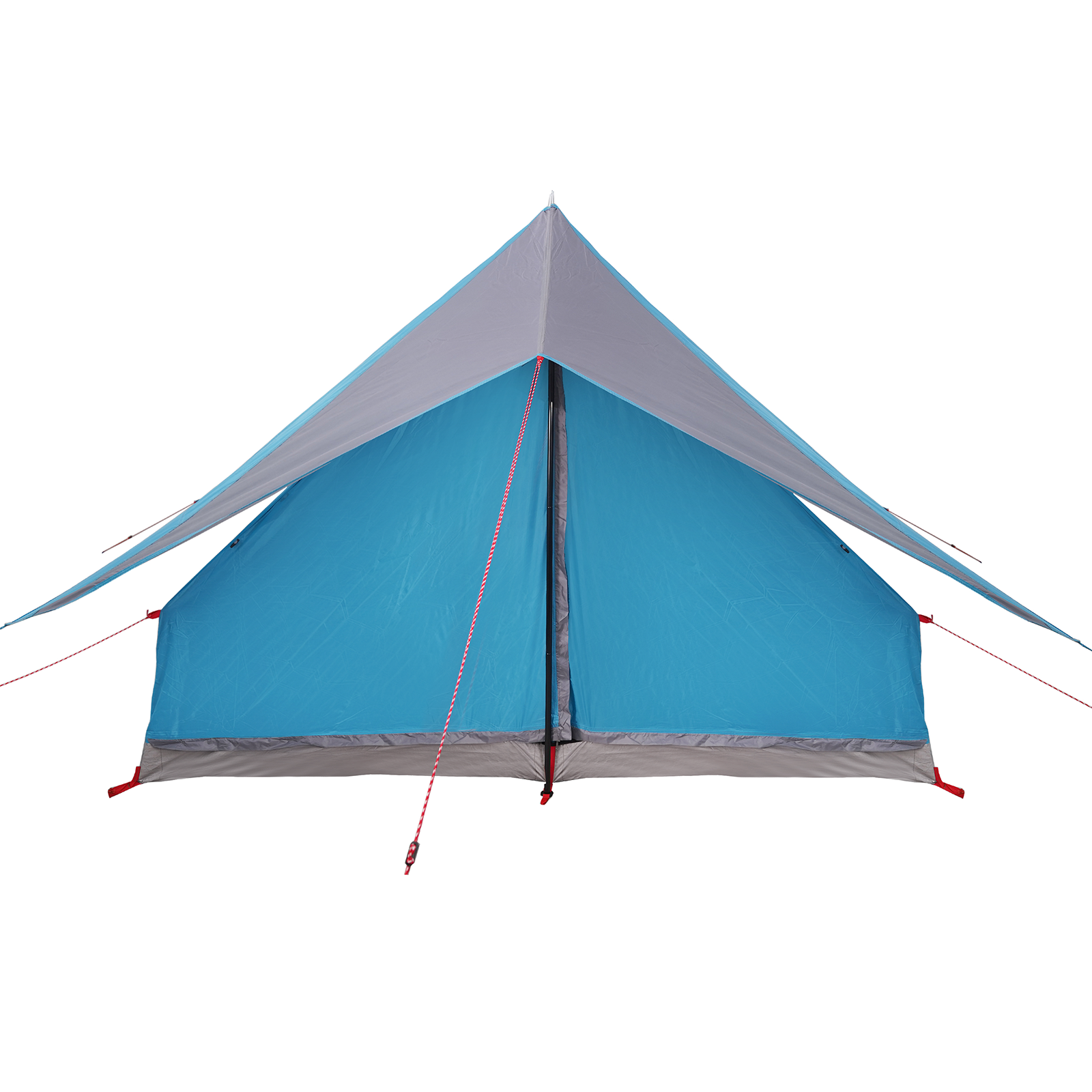 Tenda da Campeggio A-Frame 5 Persone Blu Impermeabile