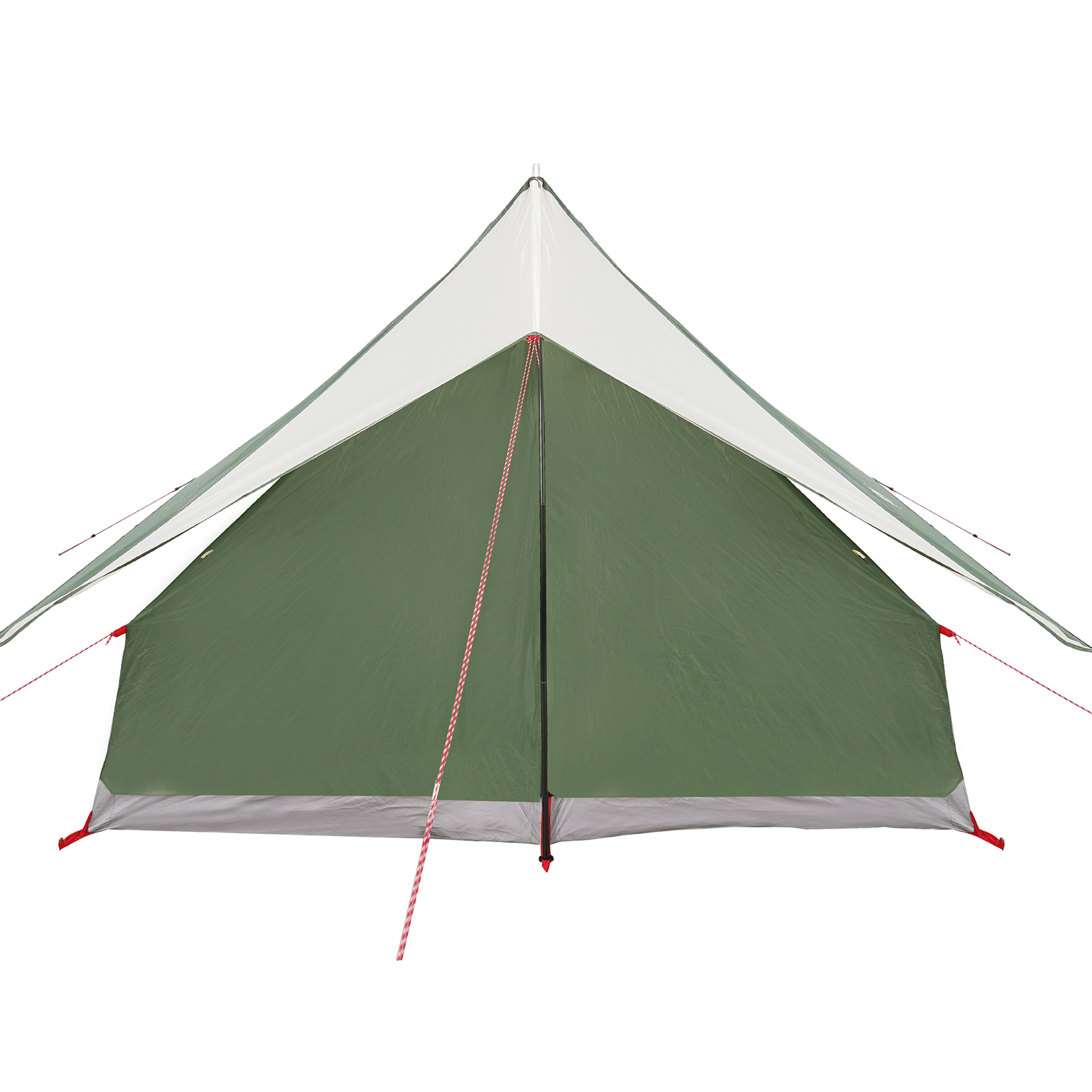 Tenda Familiare A-Frame per 7 Persone Verde Impermeabile