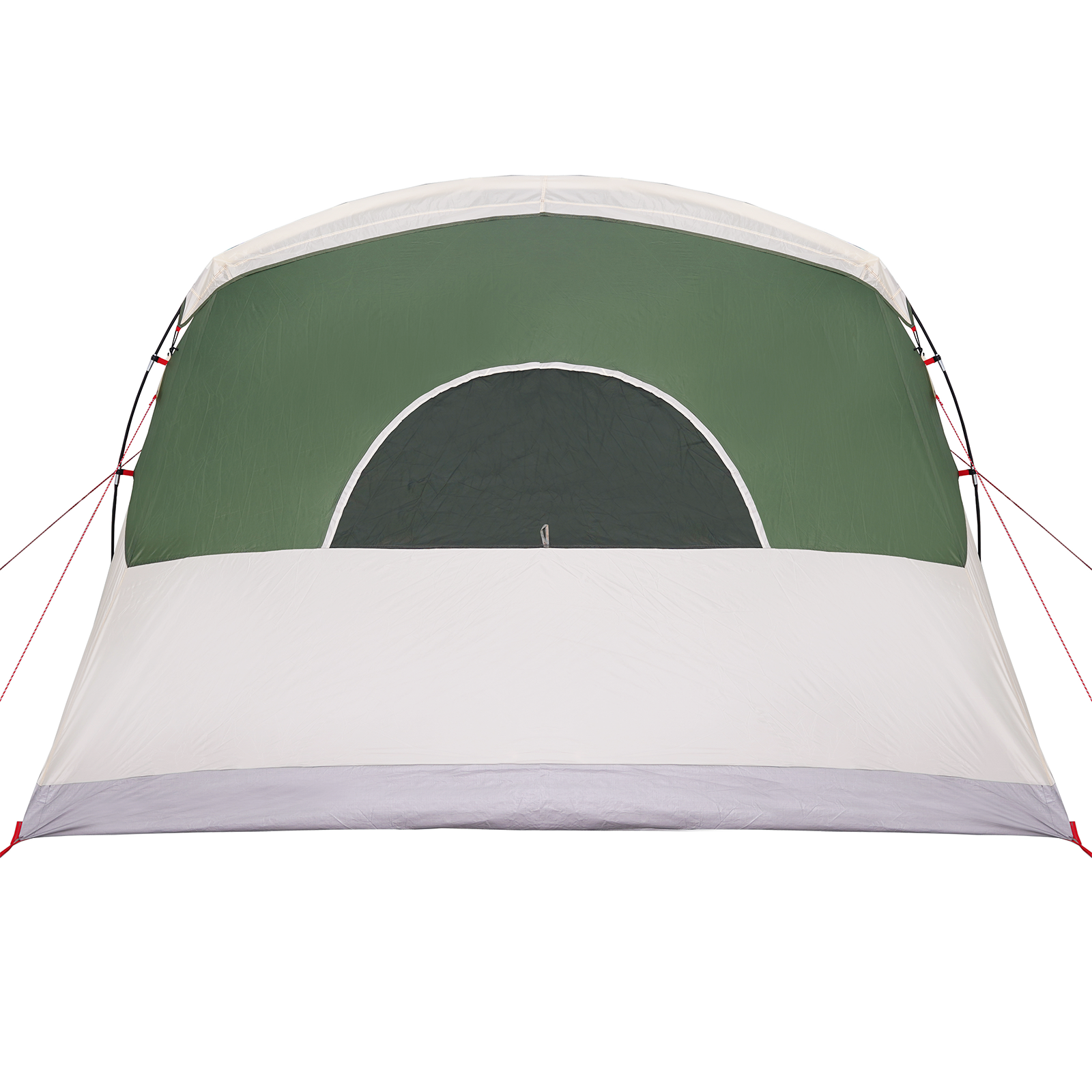 Tenda Familiare  con Finestre Tunnel Verde per 8 Persone Impermeabile
