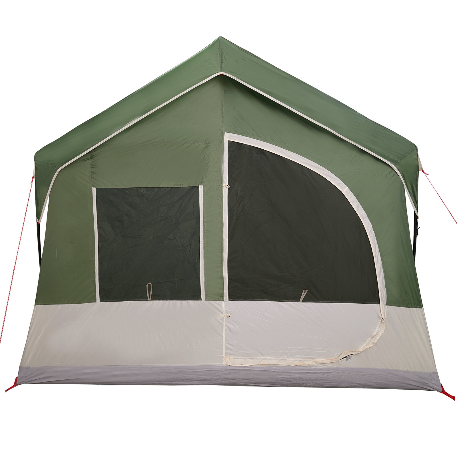 Tenda da Campeggio  con Finestre Verde per 10 Persone Impermeabile