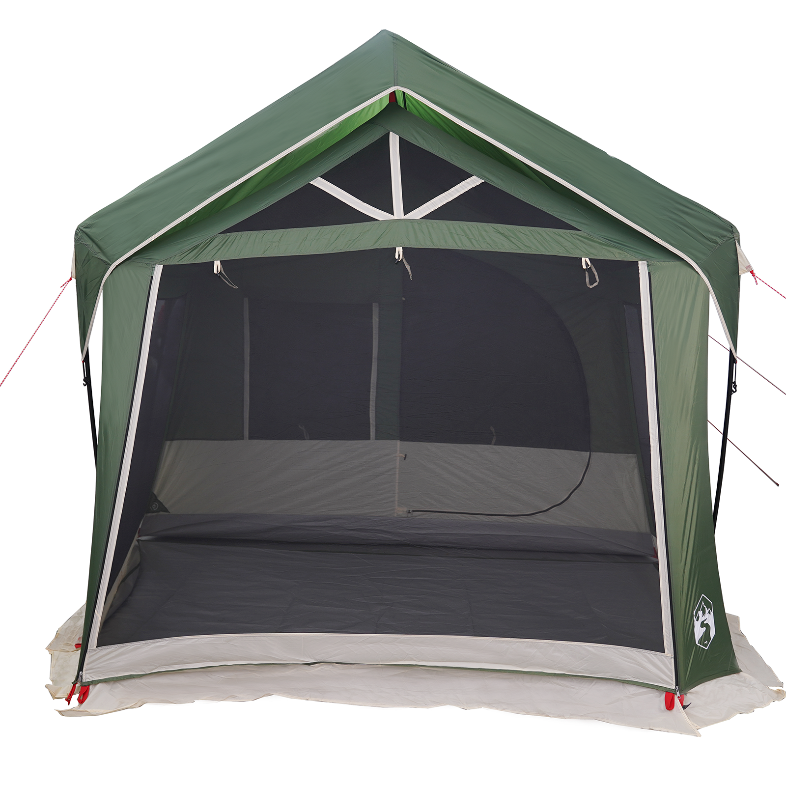 Tenda da Campeggio  con Finestre Verde per 10 Persone Impermeabile