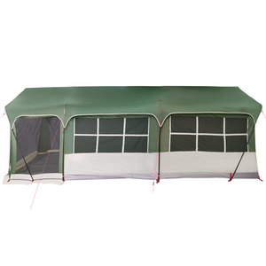 Tenda da Campeggio  con Finestre Verde per 10 Persone Impermeabile