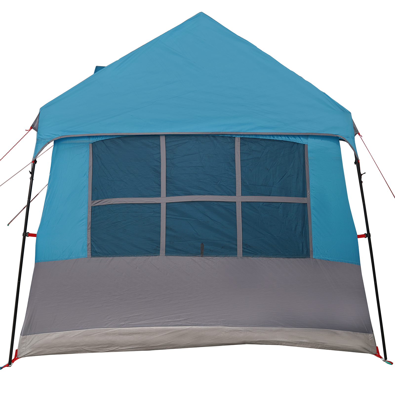 Tenda da campeggio con finestre blu per 12 persone impermeabile
