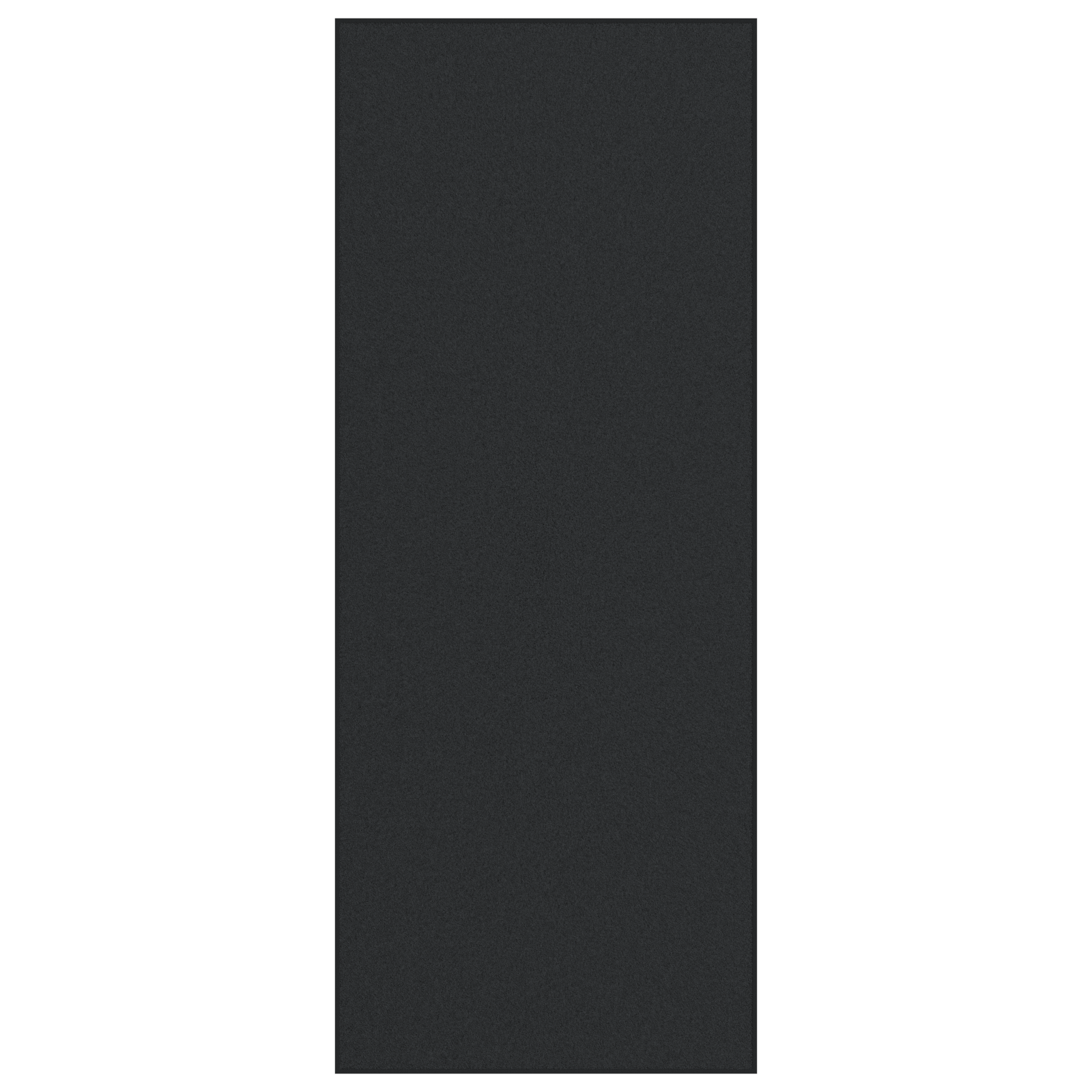 Zerbino Lavabile Nero 120x300 cm