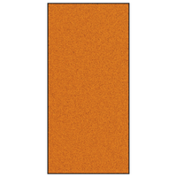 Zerbino Lavabile Arancione 120x250 cm