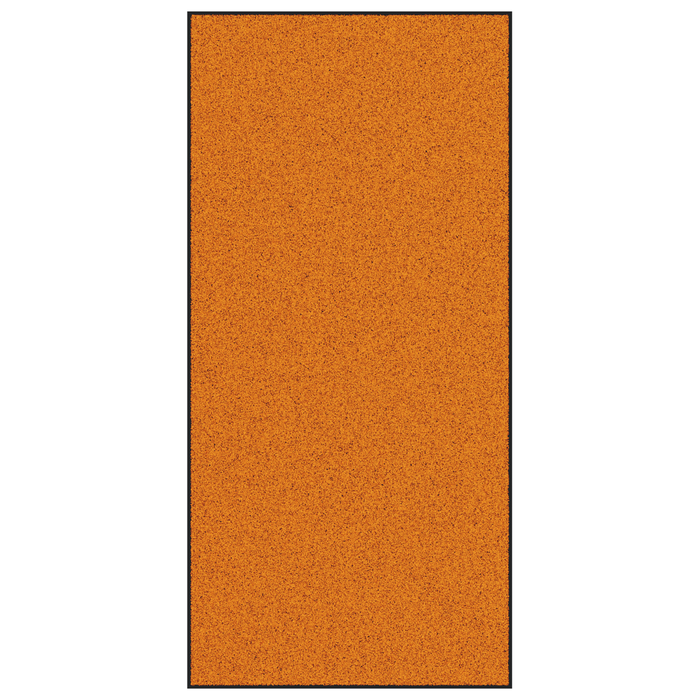 Zerbino Lavabile Arancione 120x250 cm