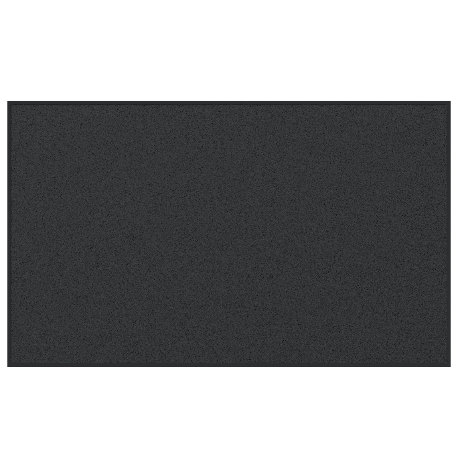 Zerbino Rettangolare Nero 90x150 cm