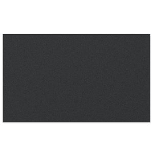 Zerbino Rettangolare Nero 90x150 cm