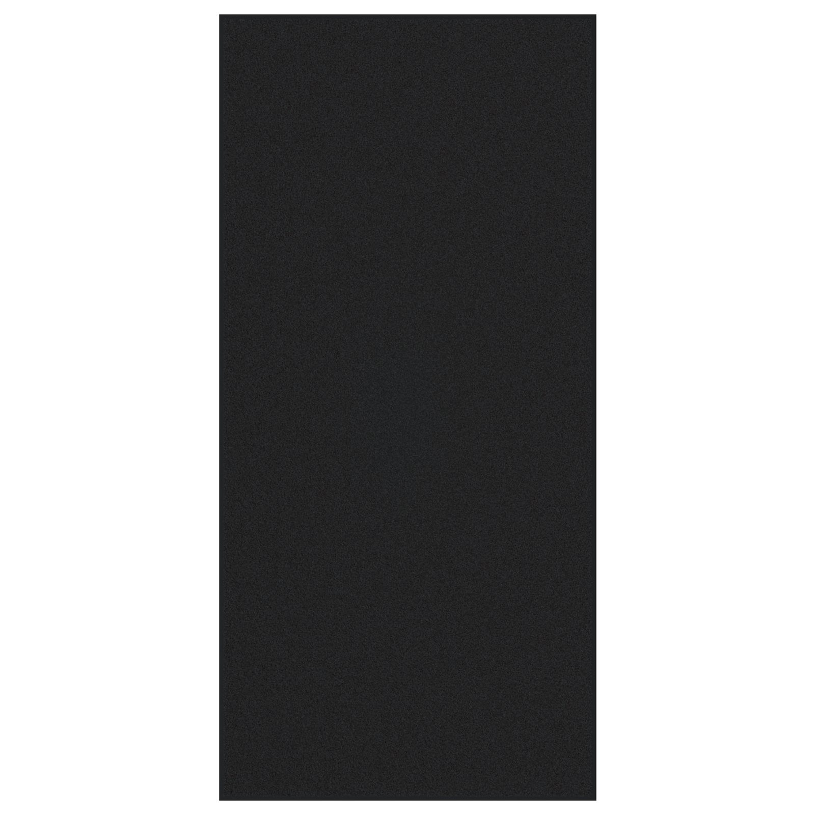 Zerbino Rettangolare Nero 120x250 cm
