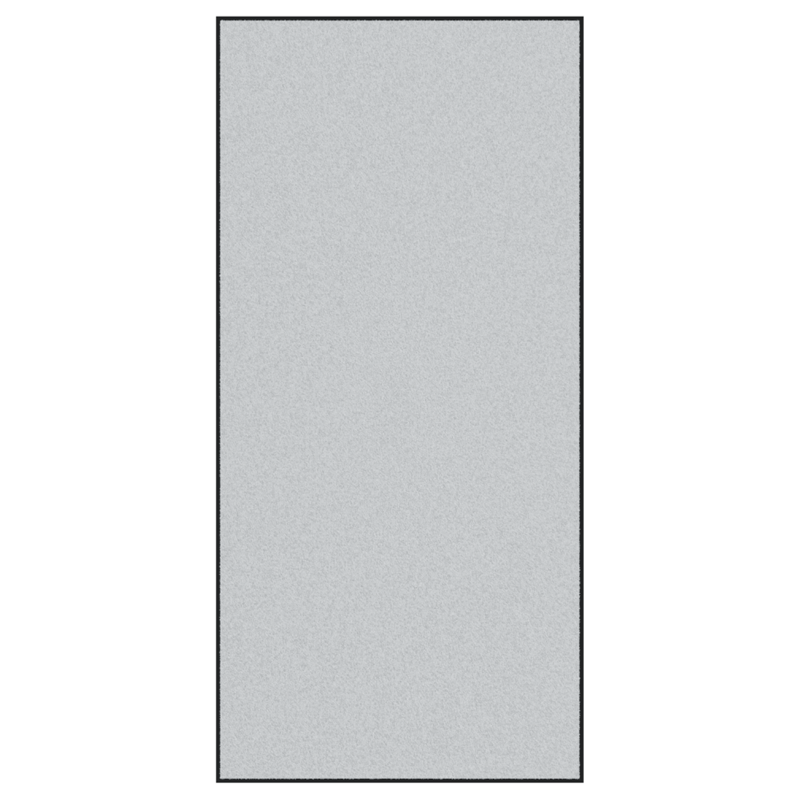 Zerbino Rectangolare Grigio 120x250 cm