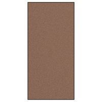 Zerbinetto Rettangolare Marrone 120x250 cm