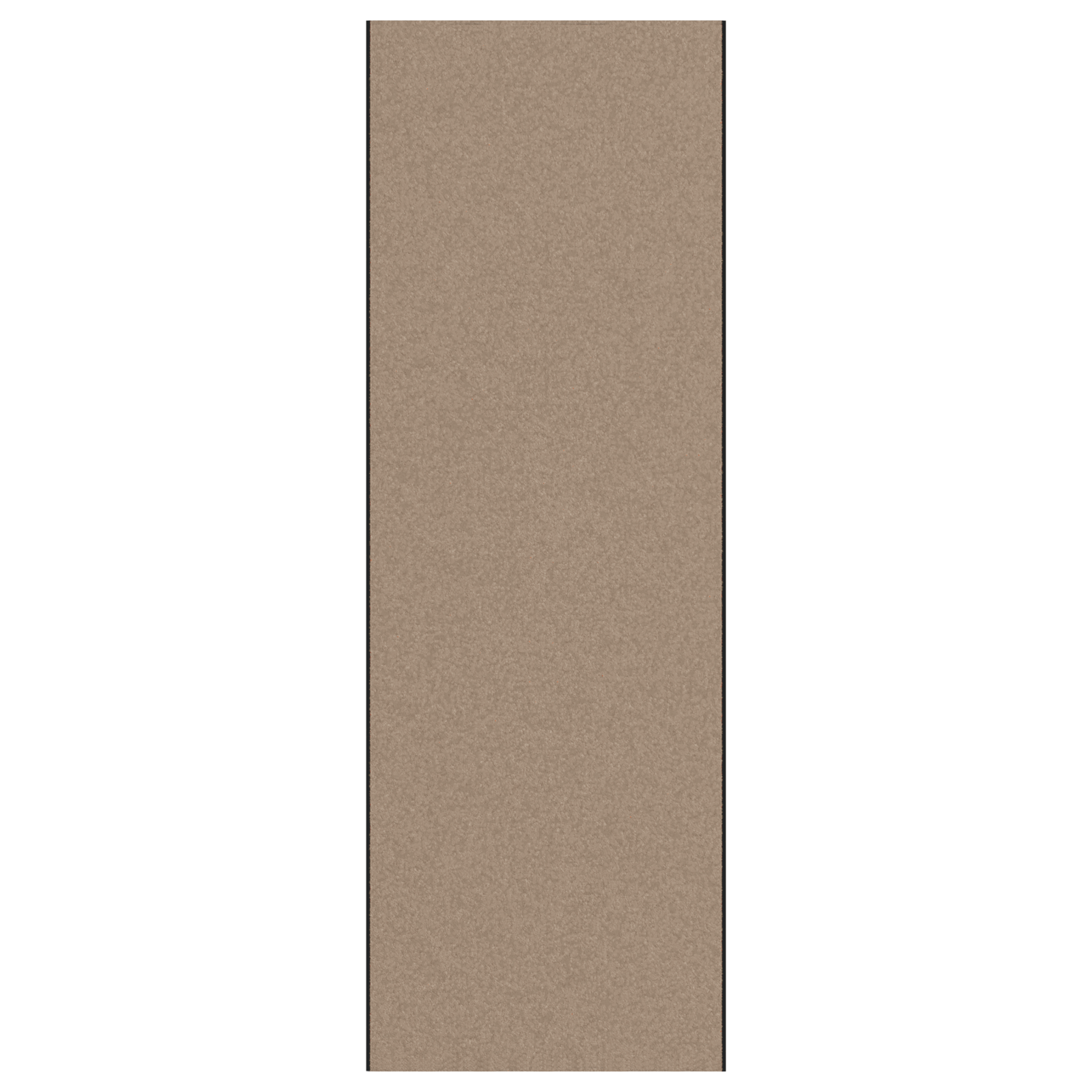Tappetino rettangolare beige 120x350 cm