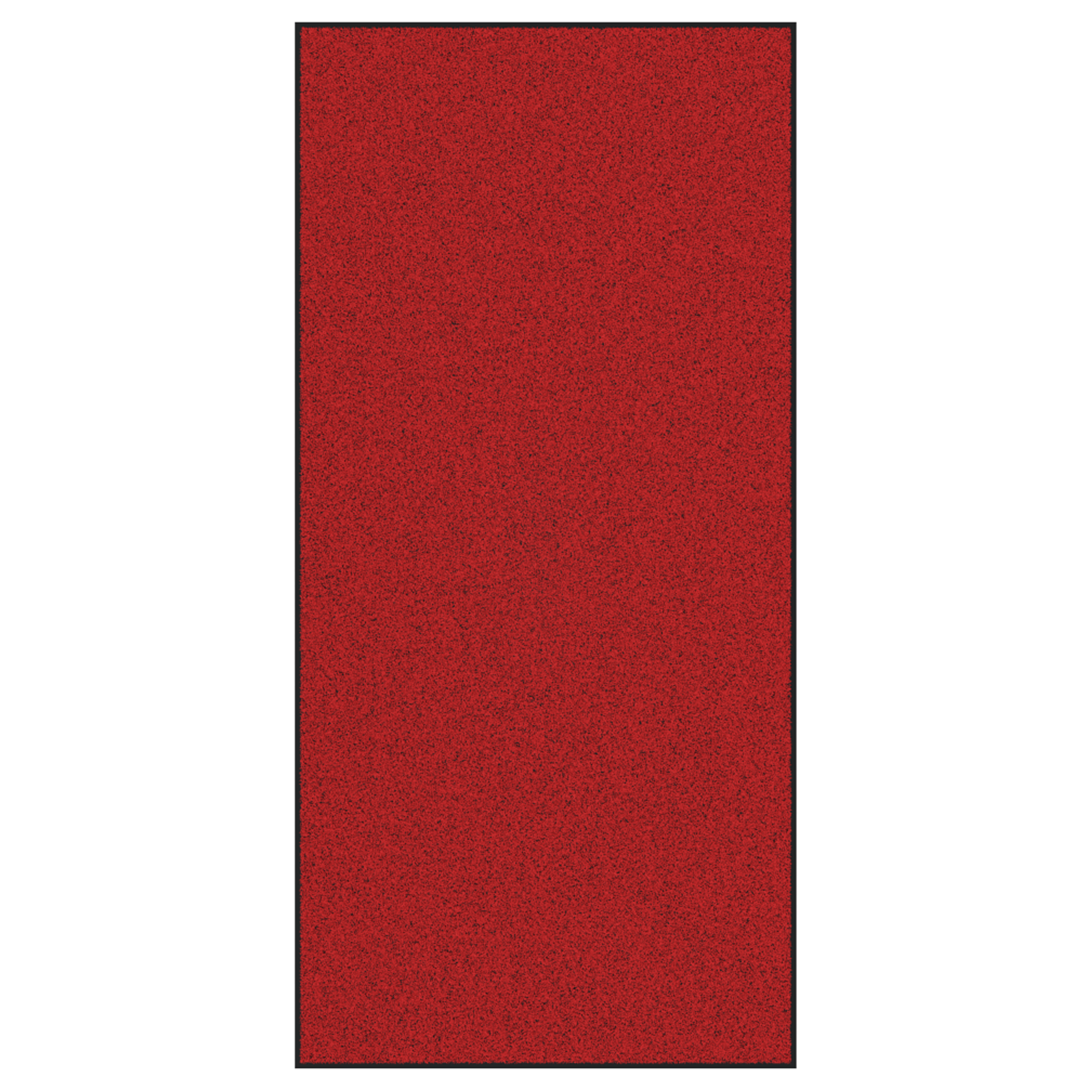 Zerbino Rettangolare Rosso 120x250 cm