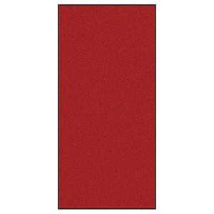 Zerbino Rettangolare Rosso 120x250 cm