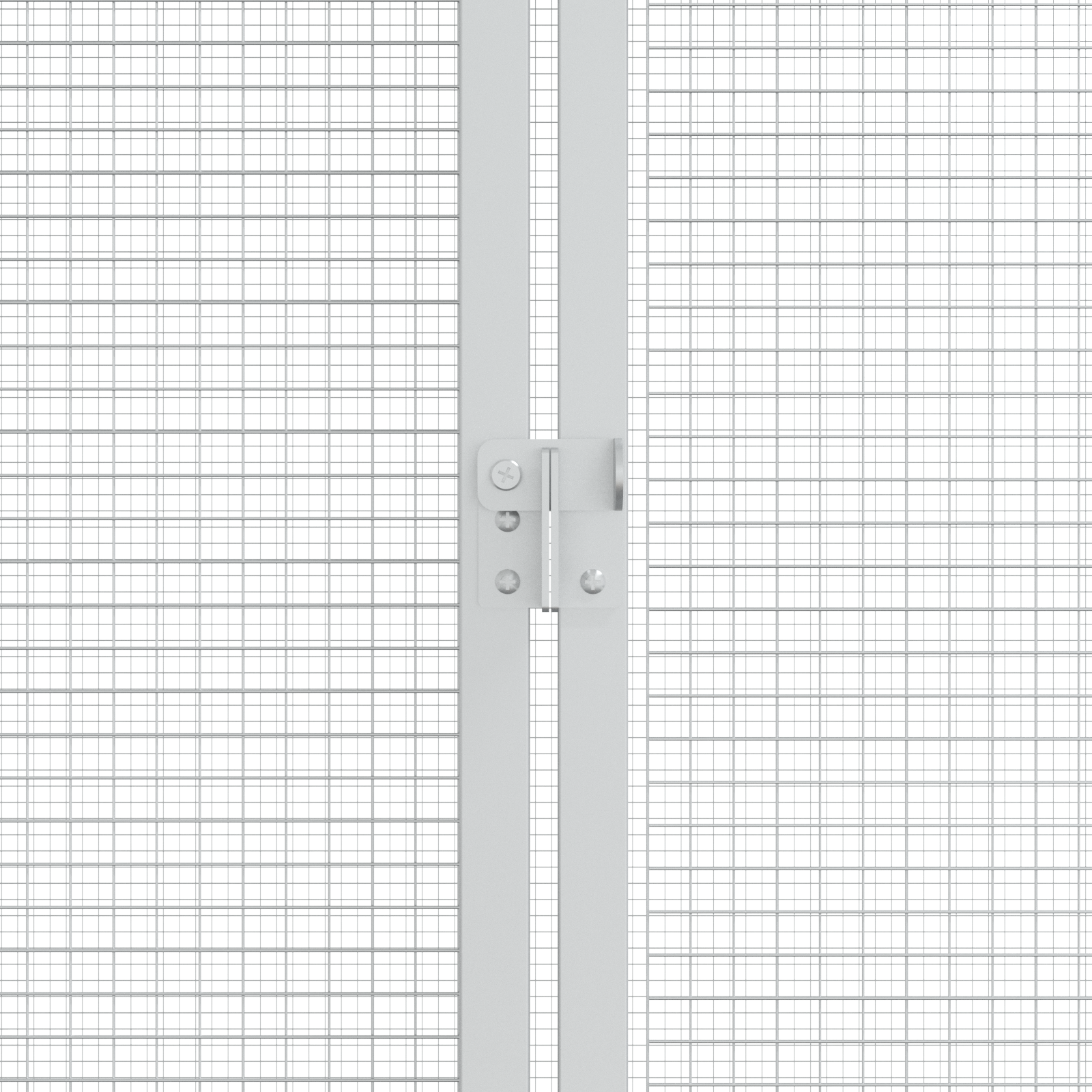 Voliera per Uccelli Antracite 209x202x214 cm Acciaio