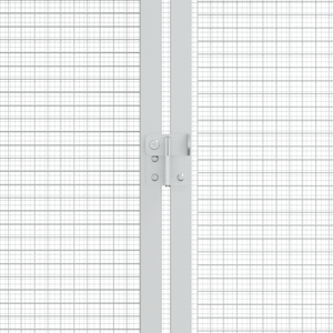Voliera per Uccelli Antracite 209x202x214 cm Acciaio
