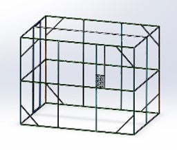 Voliera per Uccelli Antracite 302x208x214 cm in Acciaio 4100939