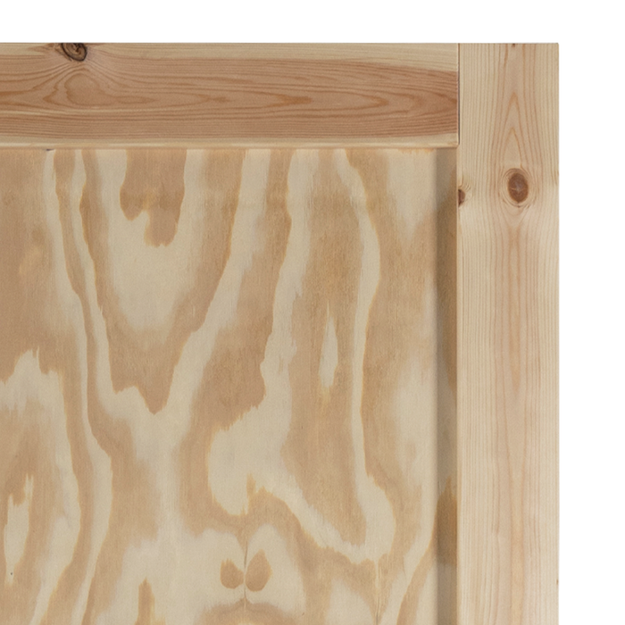 Porta Interna 'ORKDAL'61x198.5 cm in Legno Massello di Pino
