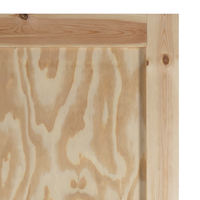porta interna "ORKDAL" 83x232x4 cm in legno massello di pino