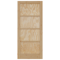 Porta Interna "ORKDAL" 86x198.5x4 cm in Legno Massello di Pino