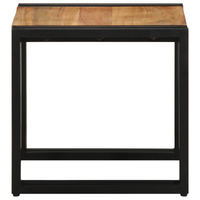 Tavolino da caffè  40x50x38 cm in legno massello di acacia