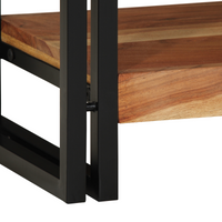 Tavolo Consolle  120x33x75 cm Legno Massello di Acacia