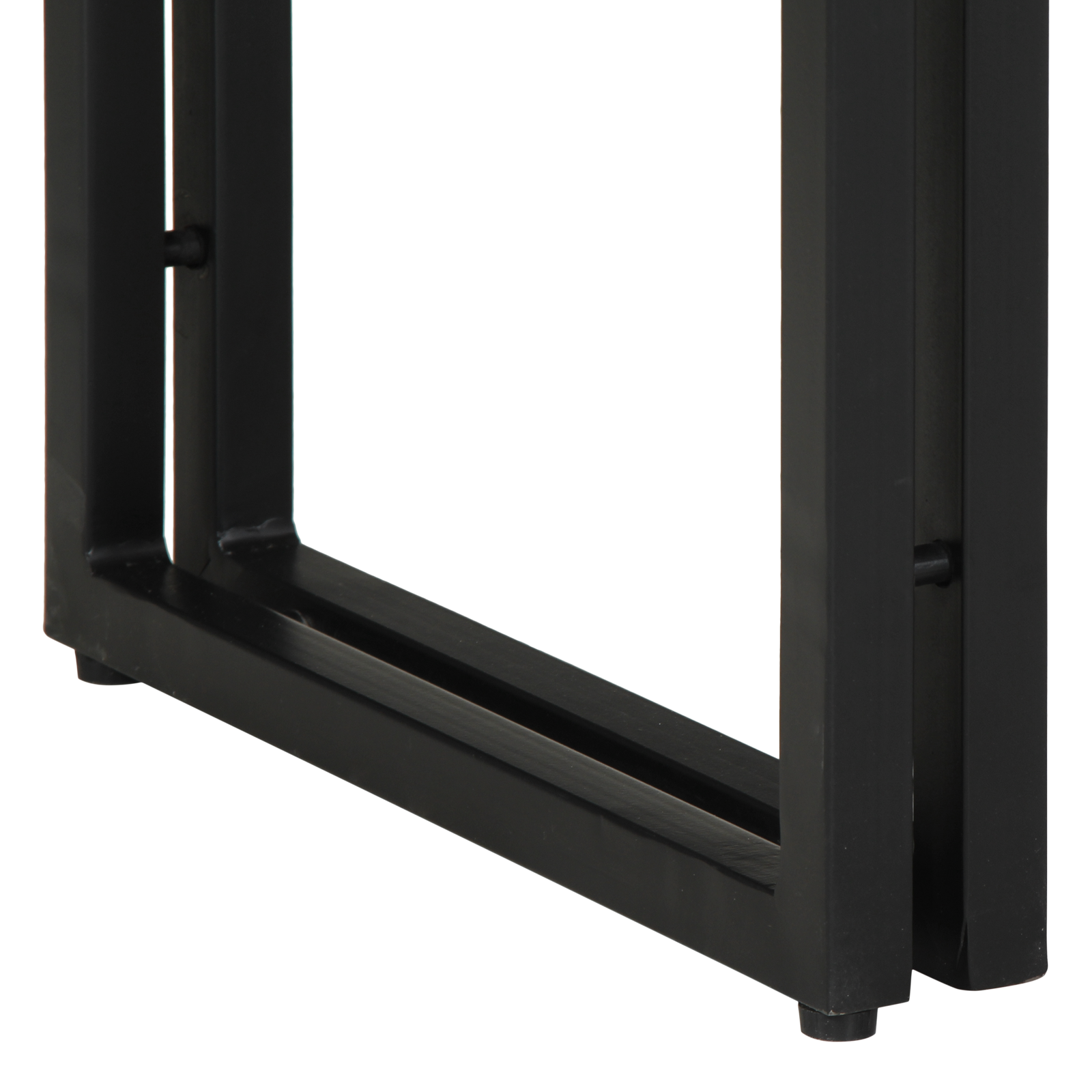 Tavolini  Multicolore 90x33x75 cm in Legno Massello Recuperato e Metallo