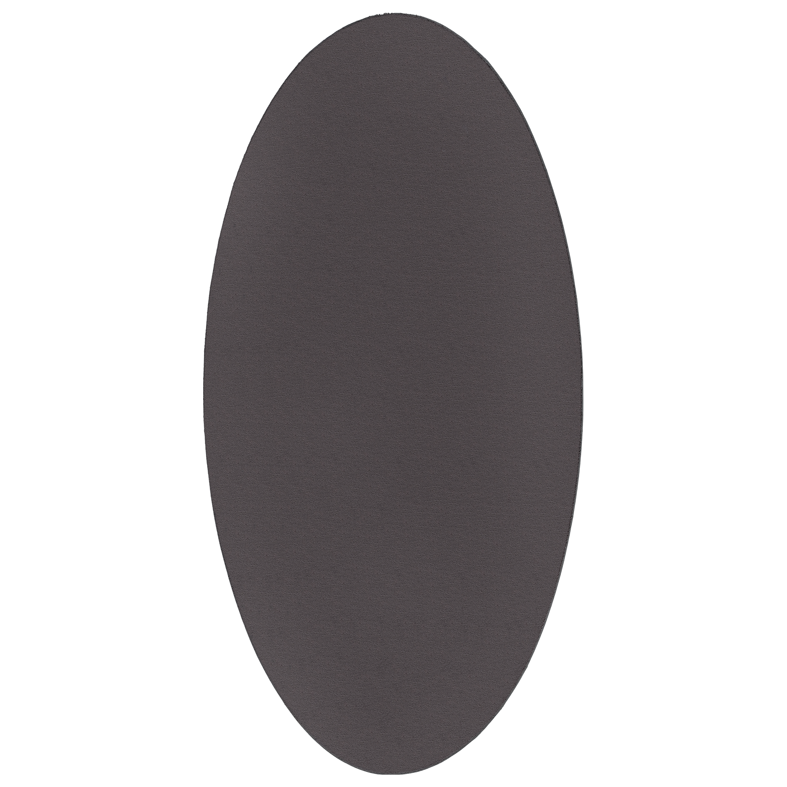 Tappeto "HUARTE" Antracite 100x200 cm Ovale