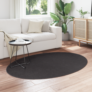 Tappeto "HUARTE" Antracite 120x170 cm Ovale