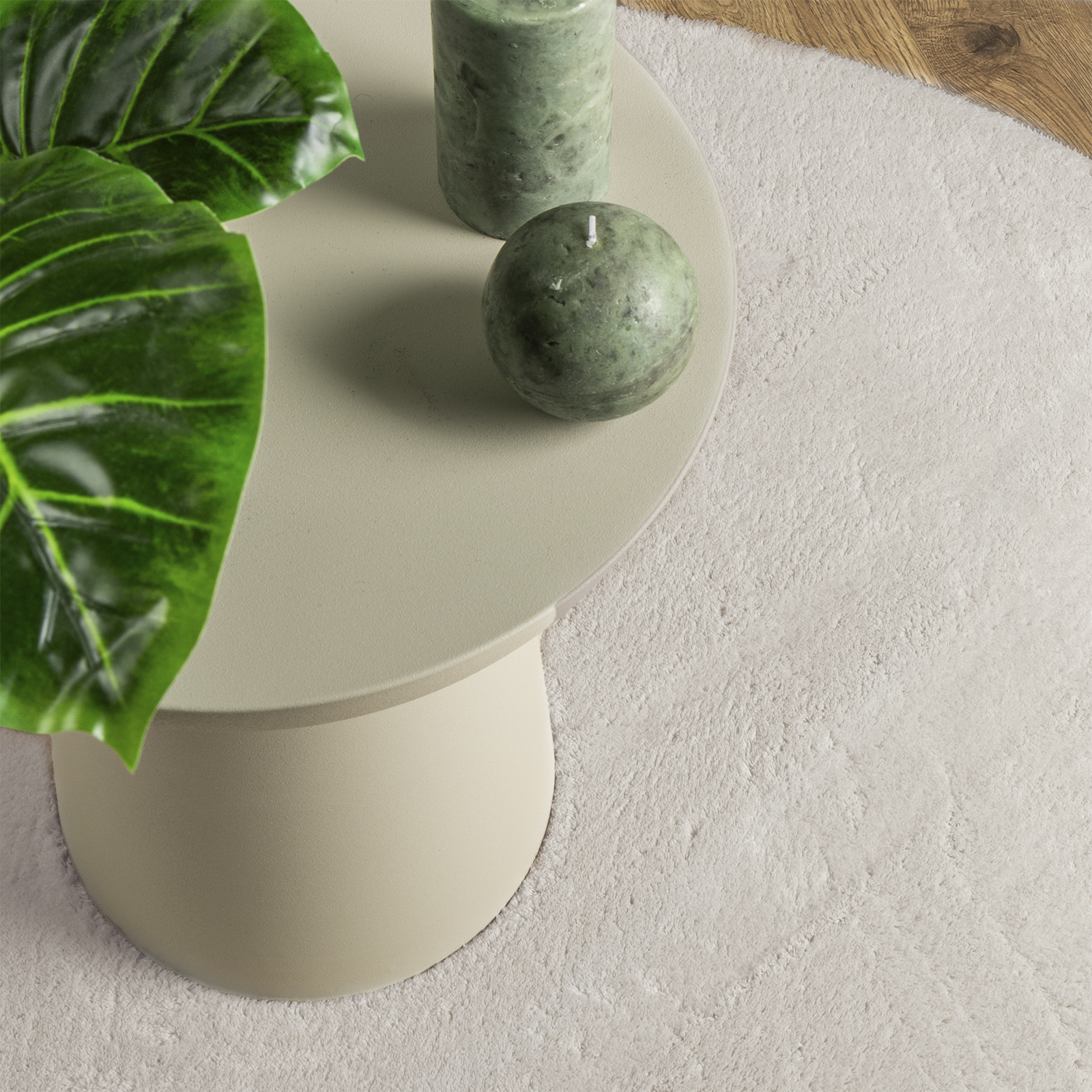 Tappeto "HUARTE" Sabbia 140x200 cm Ovale