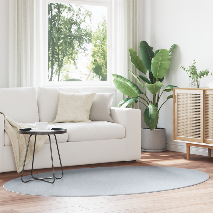 Tappeto  "HUARTE" Grigio 140x200 cm Ovale