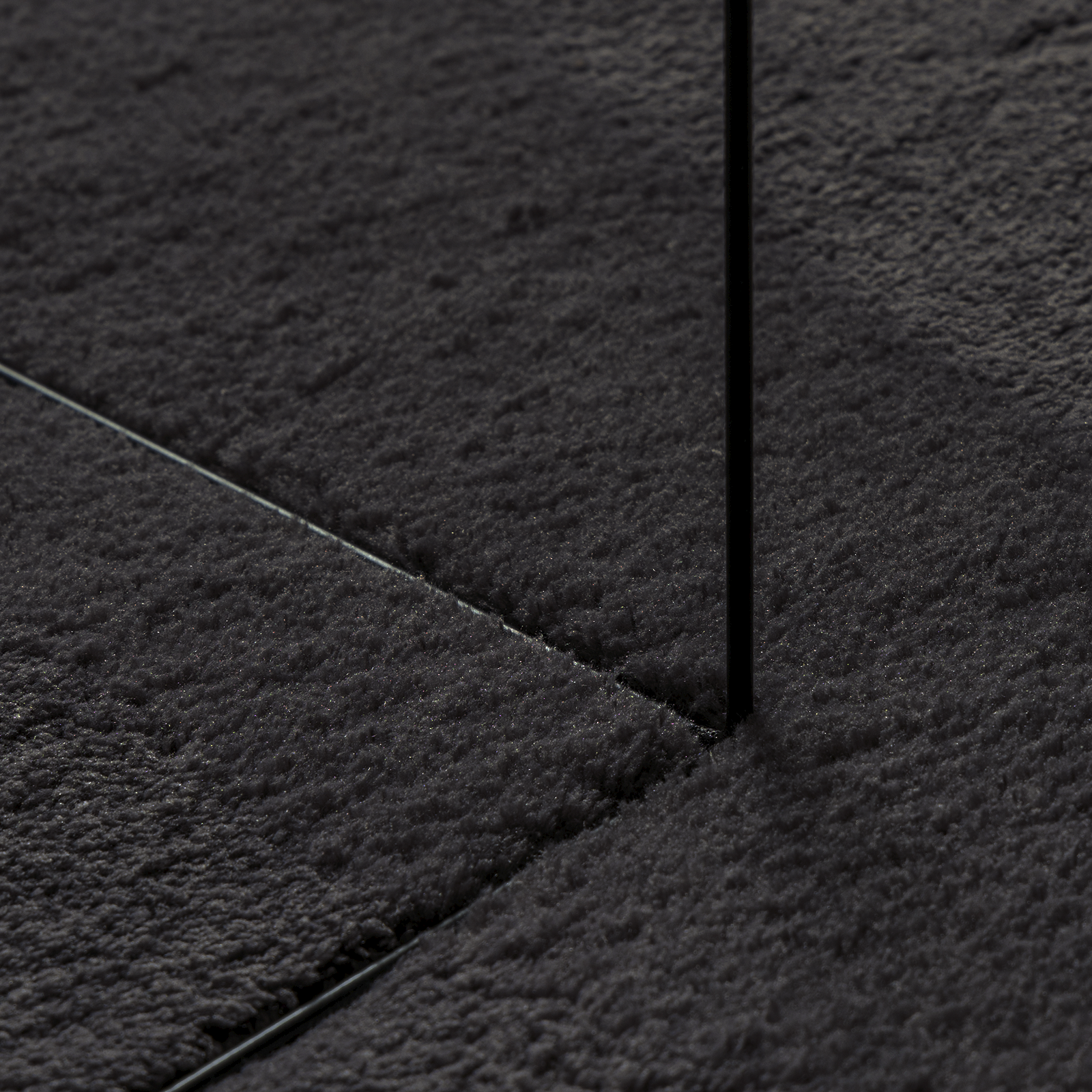 Tappeto  "HUARTE" Nero 120x170 cm Ovale