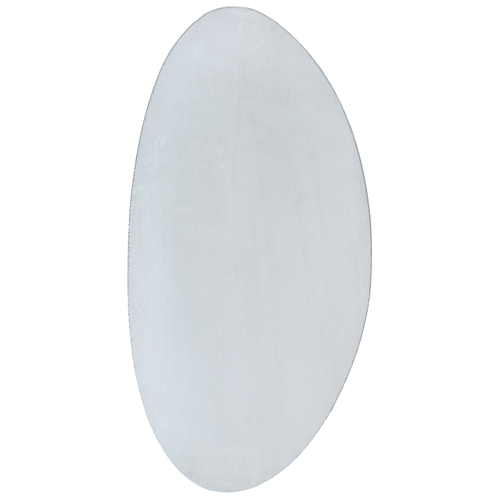 Tappeto "HUARTE" Morbido e Lavabile Grigio 80 x 150 cm