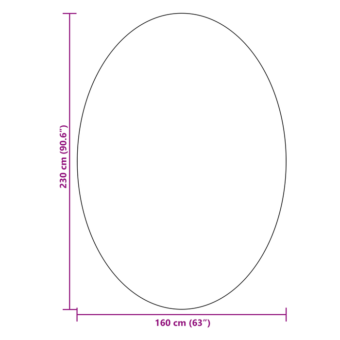 Tappeto "HUARTE" a Pelo Corto Morbido e Lavabile Nero 160x230 cm